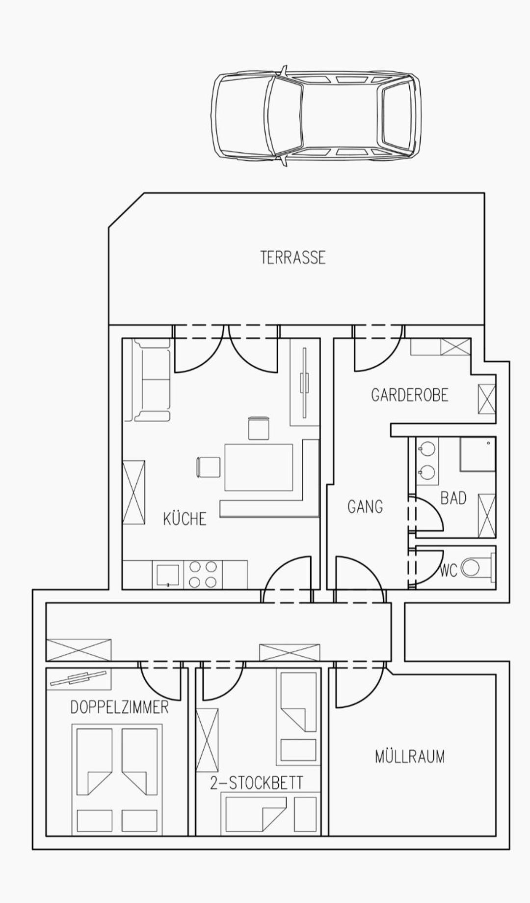 Ferienwohnung Praisskopf Blick Pfunds Buitenkant foto